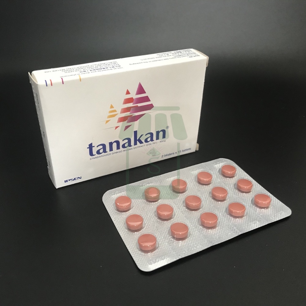 Bloody Zeeziekte opslag TANAKAN 40 GINKGO BILOBA EXTRACT - ဆေးဆိုင် | Sayy Sine | Online Pharmacy  in Yangon